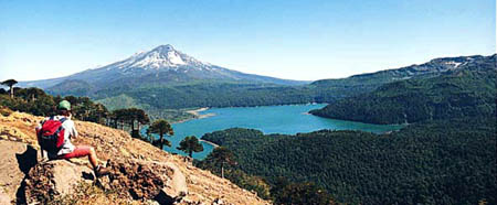 south lake district of Chile